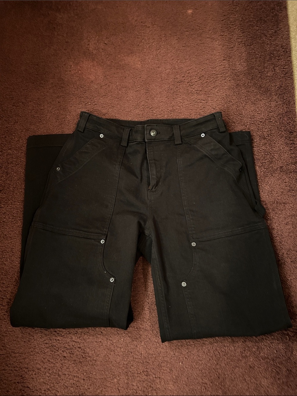 Duluth Trading Co Women's Black Relaxed Pants